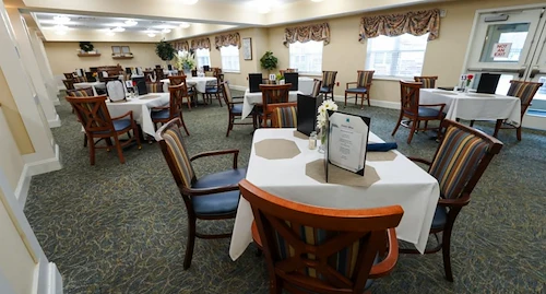 Assisted living with great dining options