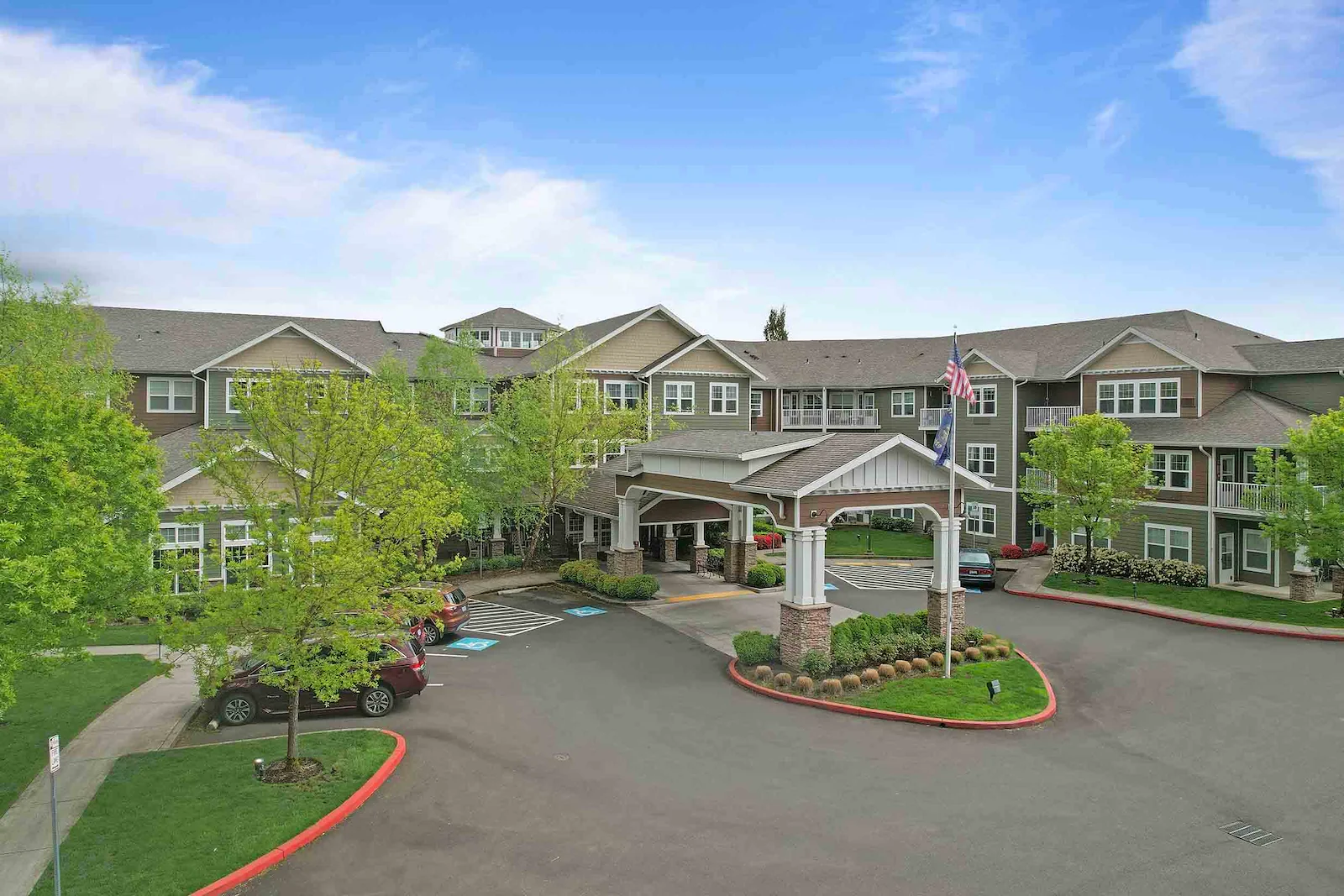 Glenmoore Gracious Retirement Living Hawthorn Senior Independent Living in Happy Valley, Oregon front exterior
