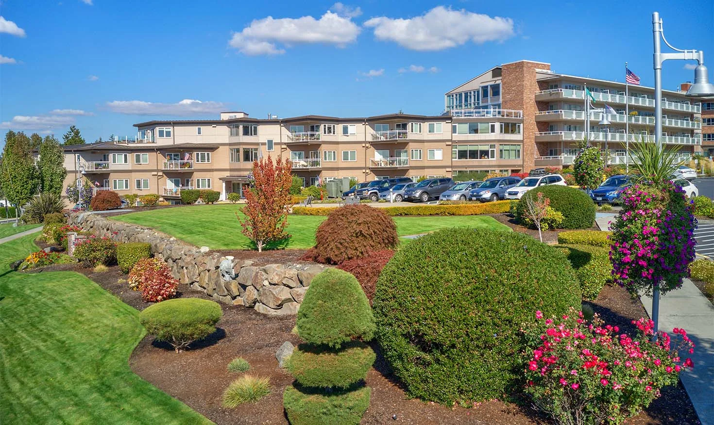 Judson Park Senior Living in Des Moines, WA, exterior