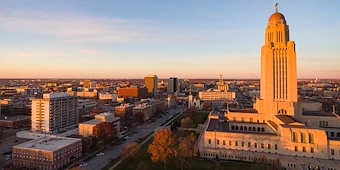 Lincoln, NE skyline